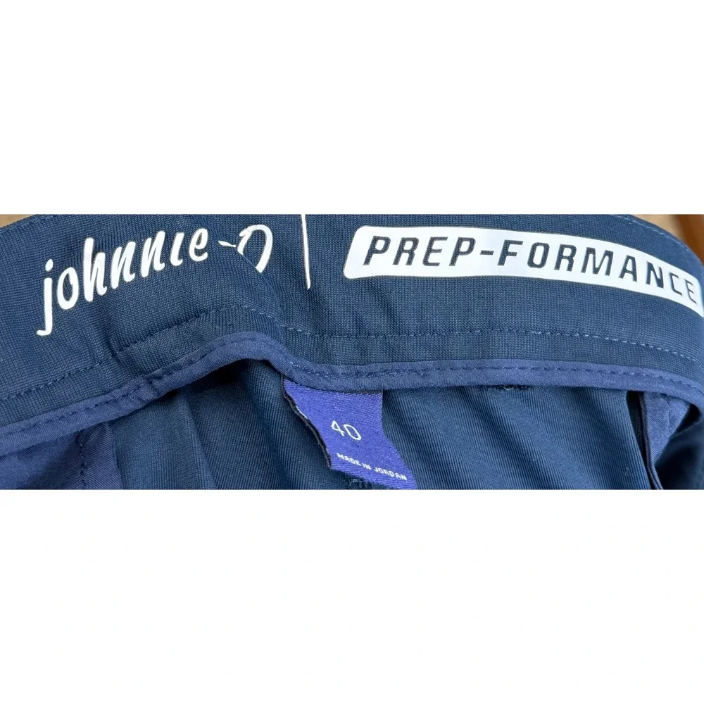 Lot of 2 Johnnie-O Cross Country Mens Size 40 Shorts Navy Black JMSH1700 Golf